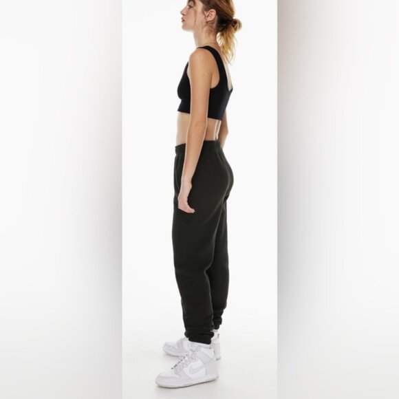 Tna Cozy Fleece Boyfriend Sweatpant Midrise boyfriend sweatpants Like New - Picture 3 of 9